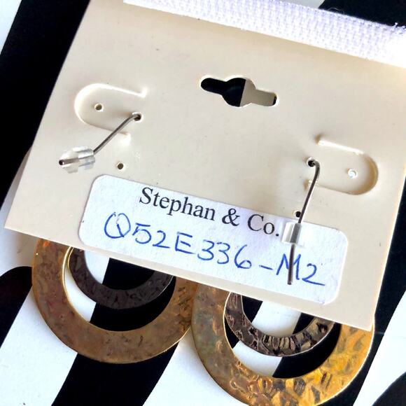 3 for $30 Stephan & Co. Gold and Silver Earrings - Picture 3 of 3